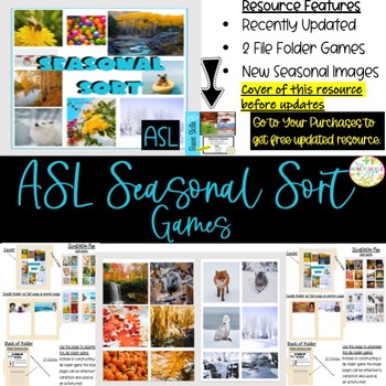 Preview of ASL Seasonal Sort Games