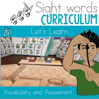 Preview of ASL Sight Word Curriculum- Let's Learn
