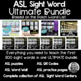 ASL Sight Word ULTIMATE BUNDLE