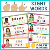 ASL Sight Words Mats