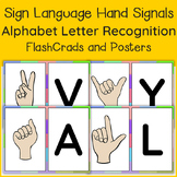 ASL Sign Language Flashcards & Alphabet Letter Recognition