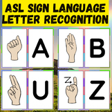 ASL Sign Language Letter Recognition, American Sign Langua