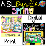 ASL Spring Vocabulary Bundle