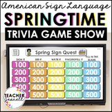 ASL Spring Vocabulary Trivia Game