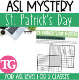 ASL St. Patrick's Day Mystery