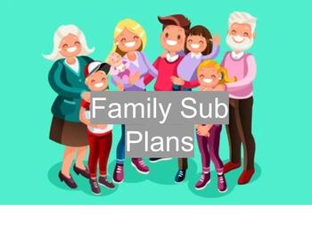 Preview of ASL Sub Plans: Family Review