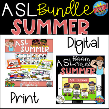 Preview of ASL Summer Bundle