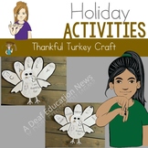 ASL Thankful Turkey Craft