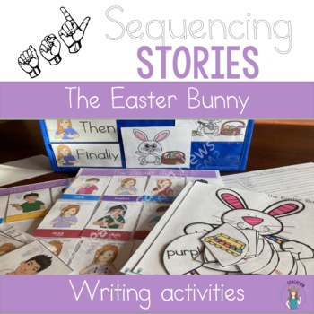 Preview of ASL The Easter Bunny Sequencing Story