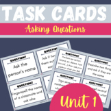 ASL Unit 1 Asking Questions Task Cards -Google Slides™