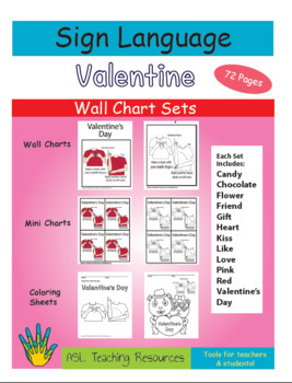 Preview of ASL Valentine's Day Book- Fun with Sign Language