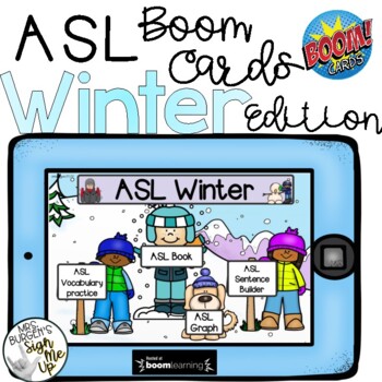 Preview of ASL WINTER BOOM CARDS