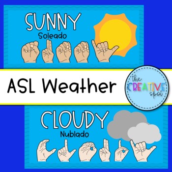 Preview of ASL Weather Calendar