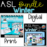 ASL Winter Vocabulary Bundle