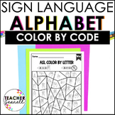 ASL Alphabet Color by Letter