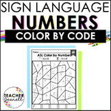 ASL Color by Code Numbers 0-20