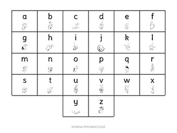 Preview of ASL alphabet chart