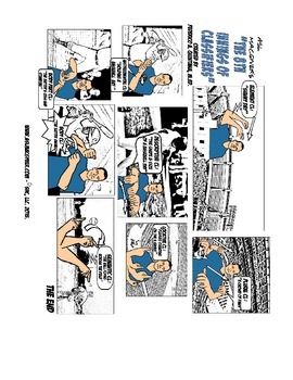Preview of ASL comic strip page: "The 8th Innings of Classifiers" storyboard