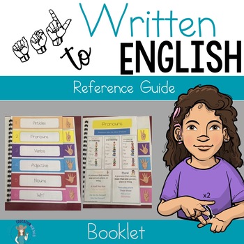 Preview of ASL to Written English Reference Guide booklet