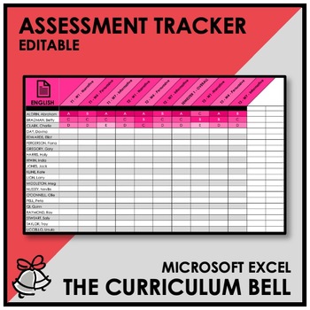 Preview of ASSESSMENT TRACKER | MICROSOFT EXCEL