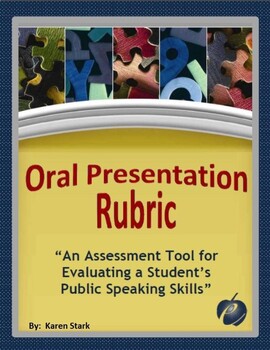 Preview of ASSESSMENTS:  "Oral/Speech Presentation Rubric for Students of ALL Disciplines"