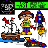 AST Short A Word Family {Creative Clips Digital Clipart}