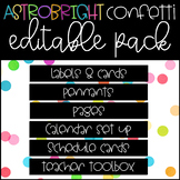 ASTROBRIGHT CONFETTI Editable Pack