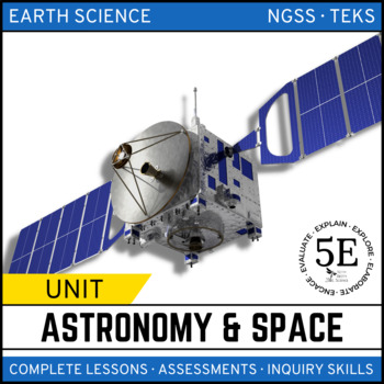 Preview of Astronomy and Space Science Unit Bundle - 5E Model