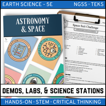 Preview of Astronomy and Space Science - Demo, Labs, and Science Stations