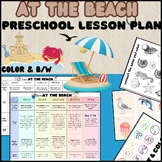 AT THE BEACH - Preschool Weekly Lesson Plan