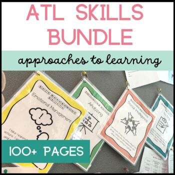 Preview of ATL Skills (Approaches to Learning) Bundle - IB PYP Posters