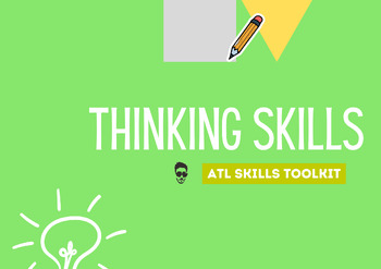 Preview of ATL Skills Toolkit - Thinking skills