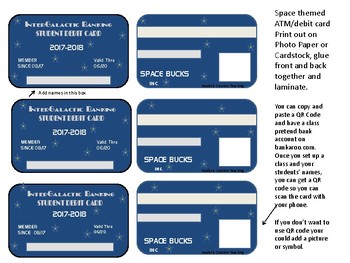 Preview of ATM Card Space Themed Incentive Program