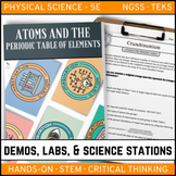 Atoms and The Periodic Table - Demo, Labs, and Science Stations