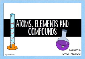 Preview of ATOMS, ELEMENTS AND COMPOUNDS POWERPOINT