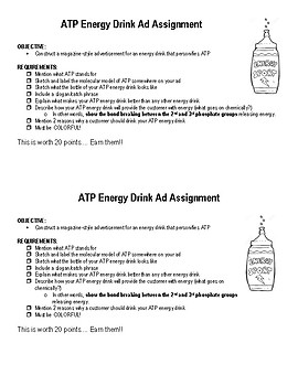 atp energy drink ad assignment