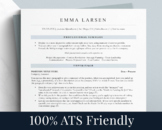 ATS Resume Template for Word, Pages & Google Docs