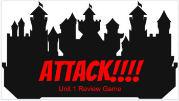 Preview of ATTACK! - Argumentative Writing Review Game
