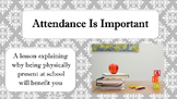 ATTENDANCE IS VITAL Success in School NO PREP Social-emoti