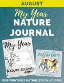 AUGUST Free My Year Nature Journal Printable