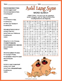 AULD LANG SYNE Lyrics Word Search Puzzle Worksheet Activity