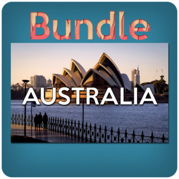 Preview of AUSTRALIA: A bundle of unit and activities for ESL learners!