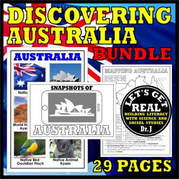 Preview of AUSTRALIA: Discovering Australia Bundle