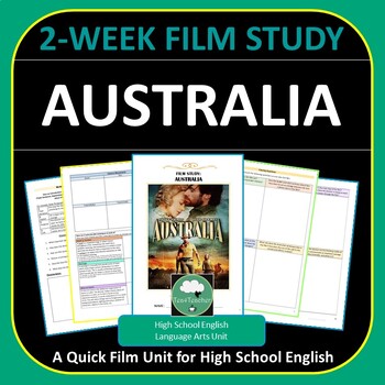 Preview of AUSTRALIA Film Study High School 2-Week Film Analysis