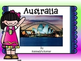 AUSTRALIA POWER POINT AND ACTIVITIES FOR GRADES 3 - 4