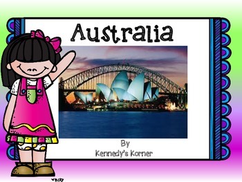 Preview of AUSTRALIA POWER POINT AND ACTIVITIES FOR GRADES 3 - 4