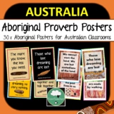 AUSTRALIAN ABORIGINAL PROVERBS POSTERS for Classrooms Abor