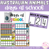 AUSTRALIAN ANIMALS Days at School Display | 100 Days of School