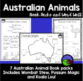 AUSTRALIAN ANIMALS - book pack bundle - WOMBAT STEW koala 
