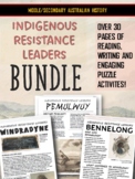 AUSTRALIAN HISTORY BUNDLE - INDIGENOUS RESISTANCE LEADERS!